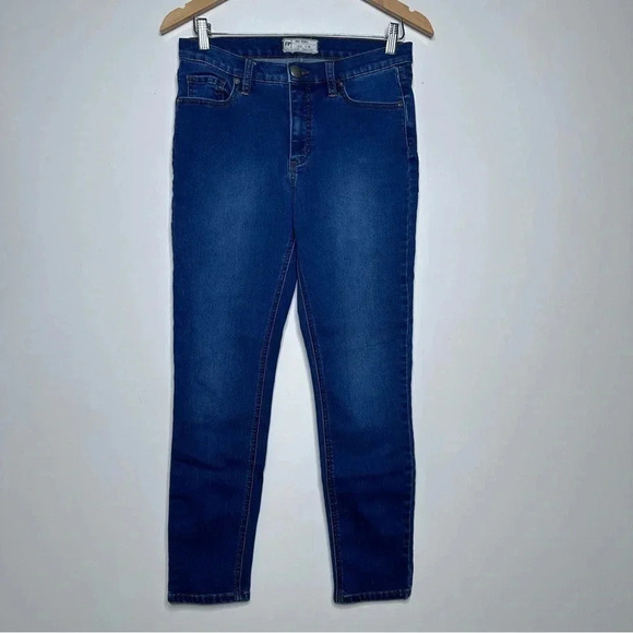 Free People High Rise Skinny Ankle Jeans Size 28 - Picture 2 of 9